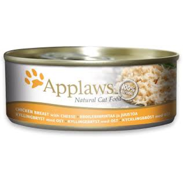 Applaws Chicken with Cheese Tin 成貓雞+芝士 156g X 24 罐